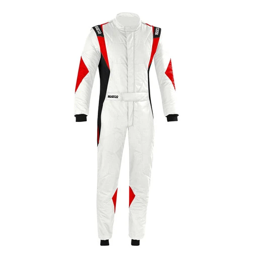 Sparco Superleggera Racing Suit, White & Red 3 Sparco Superleggera Racing Suit, White & Red