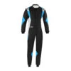 Sparco Superleggera Racing Suit, Black & Blue -The Country Road Shop large 001142 SUPERLEGGERA NRBAZ