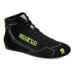 Sparco Slalom Shoes - Black & Green (FIA) -The Country Road Shop large 001295 NRVF 01