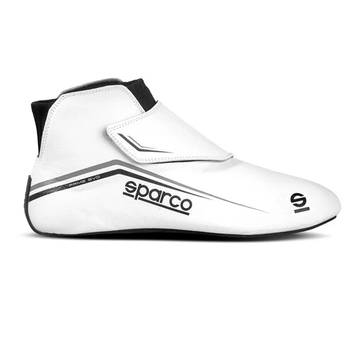 Sparco Prime Evo Racing Shoes, White (FIA) 3 Sparco Prime Evo Racing Shoes, White (FIA)