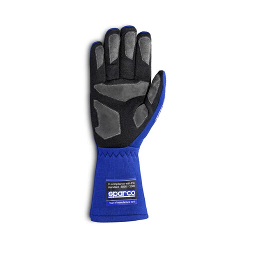 Sparco Land Gloves, Blue (FIA) 4 Sparco Land Gloves, Blue (FIA) - Image 2