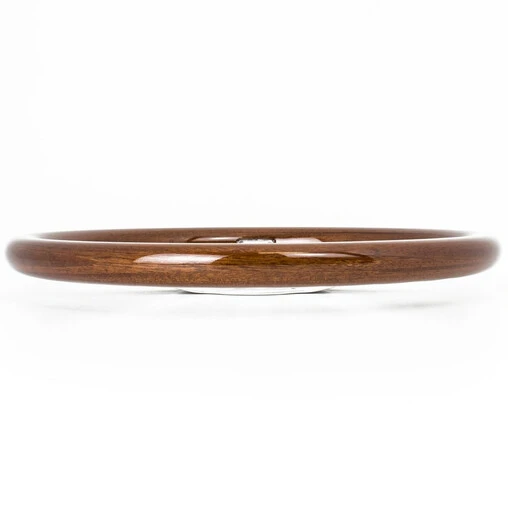 Nardi Classic ND36 Steering Wheel, Wood, Black Inlay, Chrome Spokes, 40 Mm Dish 5 Nardi Classic ND36 Steering Wheel, Wood, Black Inlay, Chrome Spokes, 40 Mm Dish - Image 3