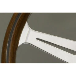 Nardi Classic ND36 Steering Wheel, Wood, Chrome Spokes, 40 Mm Dish (Large Hub) -The Country Road Shop large 03b1e2576a43aff77177cfaf2a44d2bb