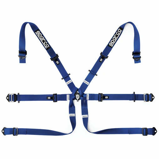 Sparco 6 Points 2" Single-Seater Formula H-7 Harness (FIA, Hans) 4 Sparco 6 Points 2" Single-Seater Formula H-7 Harness (FIA, Hans) - Image 2