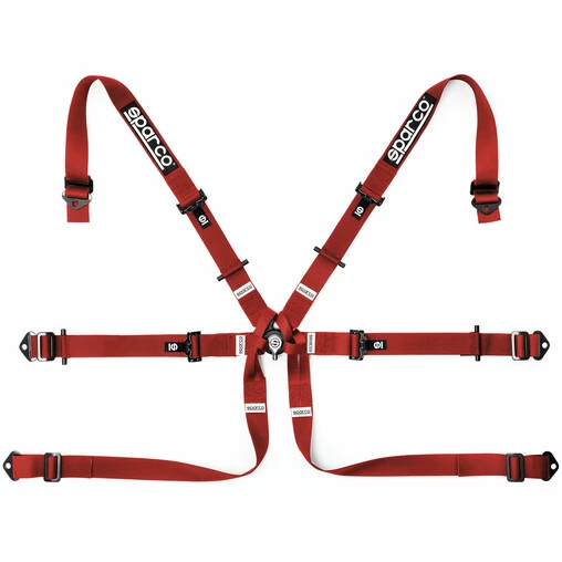 Sparco 6 Points 2" Single-Seater Formula H-7 Harness (FIA, Hans) 3 Sparco 6 Points 2" Single-Seater Formula H-7 Harness (FIA, Hans)