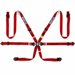 Sparco 6 Points 2" Competition H-2 PD Harness (FIA, Hans)