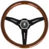 Nardi Deep Corn Steering Wheel, Wood, Black Spokes, 50 Mm Dish, Ø33 Cm 1 Nardi Deep Corn Steering Wheel, Wood, Black Spokes, 50 Mm Dish, Ø33 Cm -The Country Road Shop large 092a5f6fda2fcabcca51f654fa861d44