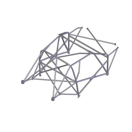 Custom Cages Multipoint Weld-In Roll Cage For Subaru Impreza GRB R4 - FIA 3 Custom Cages Multipoint Weld-In Roll Cage For Subaru Impreza GRB R4 - FIA