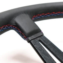 DriftShop Steering Wheel (70 Mm Dish), "M Power" Edition, Black Faux Leather -The Country Road Shop large 19569ad3259d915b662ffa1e7ee41810