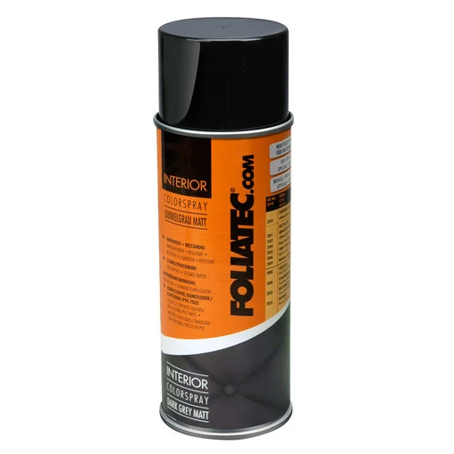 Foliatec Matt Dark Grey Interior ColorSpray (400 ML) 3 Foliatec Matt Dark Grey Interior ColorSpray (400 ML)