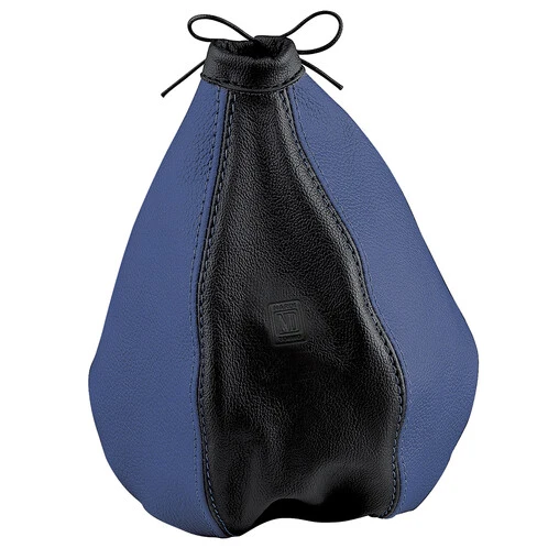 Nardi Gear Gaiter In Black & Blue Leather 3 Nardi Gear Gaiter In Black & Blue Leather