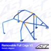 AST Rollcages V2 Removable Bolt-In 6-Point Roll Cage For Volvo 145 -The Country Road Shop large 39483