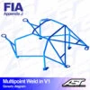 AST Rollcages V1 Weld-In 10-Point Roll Cage For Renault Supercinq - FIA -The Country Road Shop large 3b01af296e1e23f19876dd75557a2c5d