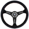 Nardi Deep Corn Steering Wheel, Suede, Black Spokes, Red Stitching, 50 Mm Dish, Ø33 Cm 2 Nardi Deep Corn Steering Wheel, Suede, Black Spokes, Red Stitching, 50 Mm Dish, Ø33 Cm -The Country Road Shop large 3f2bf726a95e761b41a1ed1ac9dfd306
