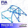 AST Rollcages V2 Weld-In 8-Point Roll Cage For Subaru Legacy BC - FIA 2 AST Rollcages V2 Weld-In 8-Point Roll Cage For Subaru Legacy BC - FIA -The Country Road Shop large 42236