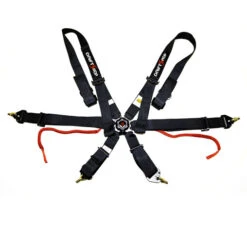 DriftShop 6-Point Harness - Black - FIA 2023