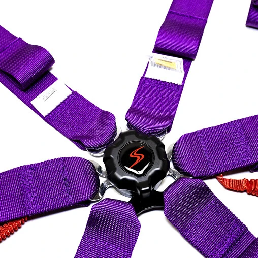DriftShop 6-Point Harness - Purple - FIA 2023 6 DriftShop 6-Point Harness - Purple - FIA 2023 - Image 4