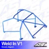 AST Rollcages V1 Weld-In 8-Point Roll Cage For Honda Civic EJ8 2-Door Coupe