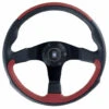 Nardi Leader Steering Wheel, Red Leather, Black Spokes, Ø35 Cm 1 Nardi Leader Steering Wheel, Red Leather, Black Spokes, Ø35 Cm -The Country Road Shop large 6090.35.2091