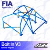 AST Rollcages V3 Bolt-In 6-Point Roll Cage For Volvo 242 - FIA -The Country Road Shop large 7bd840f1dc55d042bbe1038536bea367