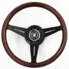 Nardi Deep Corn Steering Wheel, Wood, Black Spokes, 75 Mm Dish, Ø35 Cm -The Country Road Shop large 7c78403c2af6d68f2ea2ffb938c12ab5