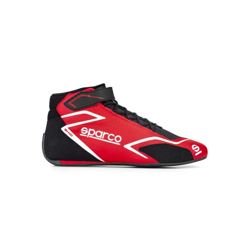 Sparco Skid Racing Shoes, Red (FIA) 3 Sparco Skid Racing Shoes, Red (FIA)