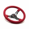 DriftShop Steering Wheel (70 Mm Dish), Red Suede, Black Spokes 1 DriftShop Steering Wheel (70 Mm Dish), Red Suede, Black Spokes -The Country Road Shop large A3A3855