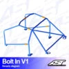 AST Rollcages V1 Bolt-In 6-Point Roll Cage For Renault Megane 2 - FIA 1 AST Rollcages V1 Bolt-In 6-Point Roll Cage For Renault Megane 2 - FIA -The Country Road Shop large a923ba84d69d1a3fcc36858e8851cb3a