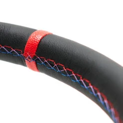 DriftShop Steering Wheel (70 Mm Dish), "M Power" Edition, Black Faux Leather -The Country Road Shop large b437e5cc4fffc5bd309aa7697450b896