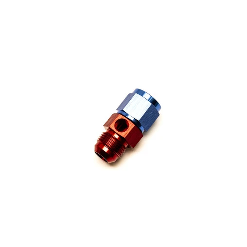 Dash 10 Male / Female Fitting With 1/8 NPT Sensor Port (blue/red) 3 Dash 10 Male / Female Fitting With 1/8 NPT Sensor Port (blue/red)