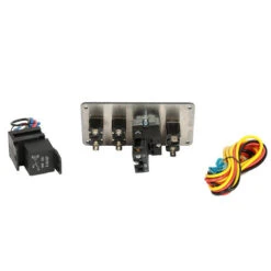 Ignition Swith Panel - 3 Switches + 1 Button -The Country Road Shop large dz isp10 04