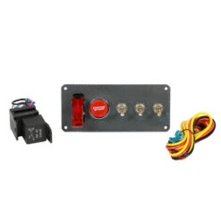 Ignition Swith Panel - 4 Switches + 1 Button -The Country Road Shop large dz isp12 03