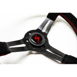 DriftShop Steering Wheel (70 Mm Dish), Black Suede, Black Spokes 14 DriftShop Steering Wheel (70 Mm Dish), Black Suede, Black Spokes -The Country Road Shop large f1eb59efac98f12dc53c5cf055012f63