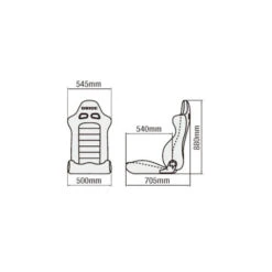Preorder GReddy X Bride Euroster II Bucket Seat -The Country Road Shop large greddy euroster2 size