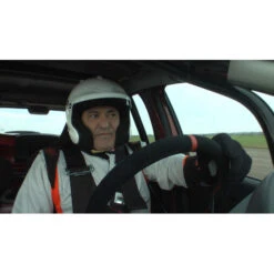 DriftShop Steering Wheel (70 Mm Dish), Red Suede, Black Spokes -The Country Road Shop large jean marie bigard top gear france 2