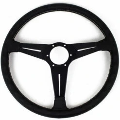 Nardi Classic ND39 Steering Wheel, Black Leather, Black Spokes, Grey Stitching, 30 Mm Dish 7 Nardi Classic ND39 Steering Wheel, Black Leather, Black Spokes, Grey Stitching, 30 Mm Dish -The Country Road Shop large n nd classic 6061.39.2001 02