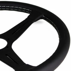 Nardi Classic ND39 Steering Wheel, Black Leather, Black Spokes, Grey Stitching, 30 Mm Dish 9 Nardi Classic ND39 Steering Wheel, Black Leather, Black Spokes, Grey Stitching, 30 Mm Dish -The Country Road Shop large n nd classic 6061.39.2001 04