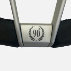 Nardi Novantesimo 90th Anniversary Steering Wheel, Black Leather, White Spokes, Ø35.5 Cm, White Center Ring With Screws At Sight -The Country Road Shop large novantesimo bottom