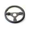 Personal Grinta Steering Wheel - 350 Mm - Black Leather, Black Spokes, Yellow Stitching -The Country Road Shop large ooioioioioi