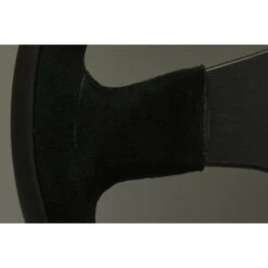 Personal Pole Position Steering Wheel - 330 Mm - Black Leather & Black Suede, Black Spokes, Silver Logo -The Country Road Shop large p 6521.33.2091 04