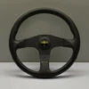 Personal Blitz Steering Wheel - 330 Mm - Black PU, Black Spokes 1 Personal Blitz Steering Wheel - 330 Mm - Black PU, Black Spokes -The Country Road Shop large p blitz 8474.32.2001 01