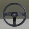 Personal Fitti E3 Steering Wheel - 350 Mm - Black Leather, Black Spokes, Black Stitching -The Country Road Shop large p fitti e3 6408.35.2071 01