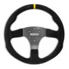 Sparco R350 Flat Steering Wheel, Suede 1 Sparco R350 Flat Steering Wheel, Suede -The Country Road Shop large r350 suede 015r350pso
