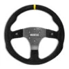 Sparco R350B Flat Steering Wheel, Suede, 2 Buttons 1 Sparco R350B Flat Steering Wheel, Suede, 2 Buttons -The Country Road Shop large r350b suede 015r350cso